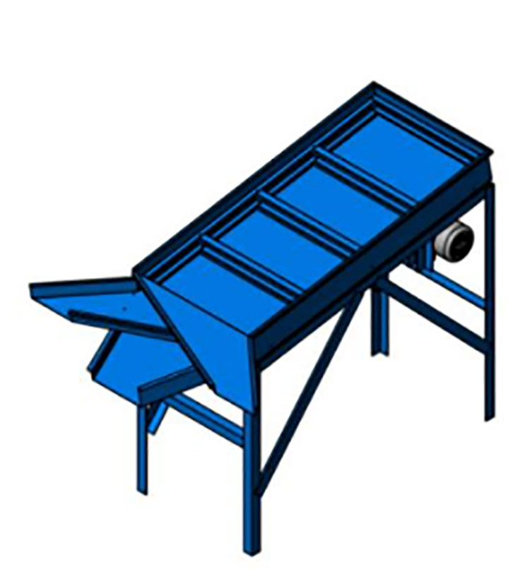 電動篩 兩層篩網(wǎng)三出口